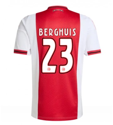 Ajax Steven Berghuis #23 Replika Hemmatröja 2025-26 Kortärmad